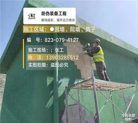 五指山设备迷彩喷涂,迷彩漆施工