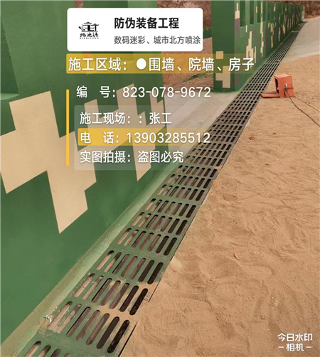 五指山 例如在抖音上有“迷彩墙，外围墙面挡 - 星空数码迷彩漆施工队