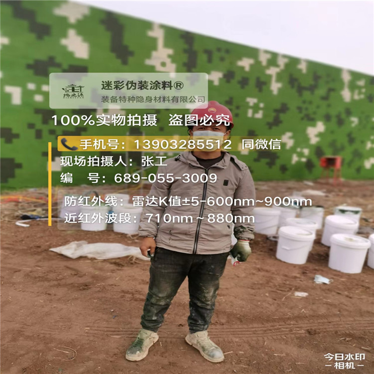 五指山​包括外墙、护坡、水泥地面建筑物的迷彩喷涂